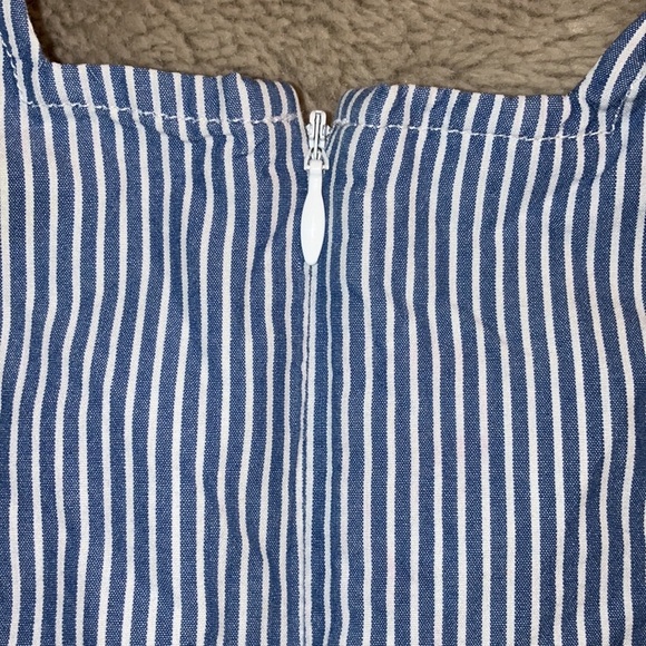 🎉4 for $20 Baby Gap Stripe Eyelet Dress, 3-6 mo - Picture 3 of 6